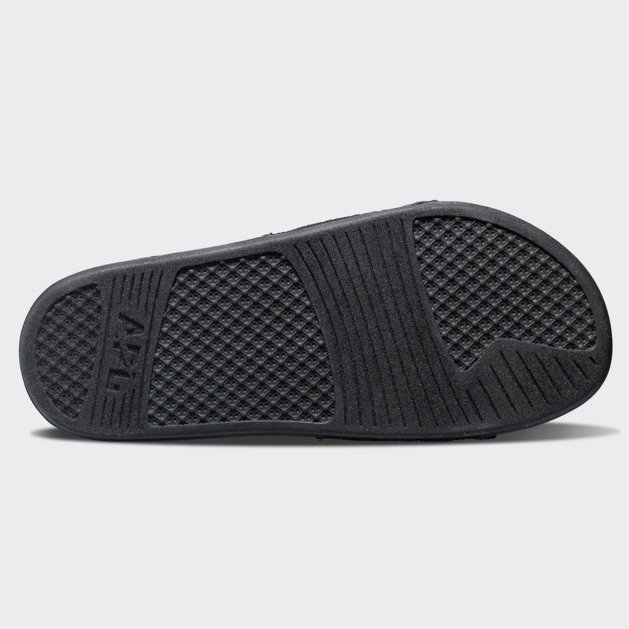 Mens Big Logo Slide - Black