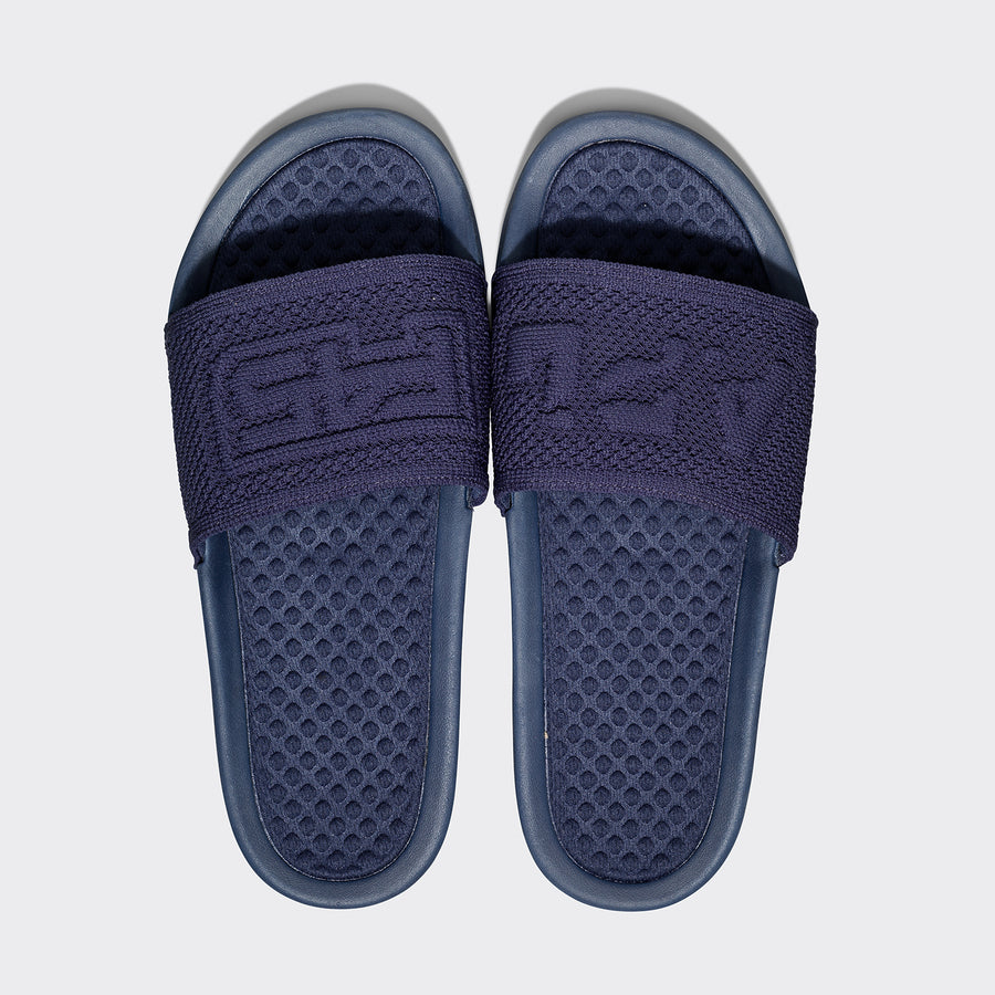 Mens Big Logo Slide - Navy